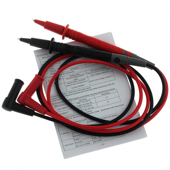 AN8008 True RMS Digital Multimeter 9999 Counts Backlight AC DC Current Voltage Resistance Frequency Capacitance Tester Square Wave Output Black AN8008 True RMS Digital Multimeter 9999 Counts Backlight AC DC Current Voltage Resistance Frequency Capacitance Tester Square Wave Output Black