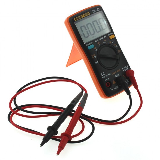 AN8008 True RMS Wave Output Digital Multimeter 9999 Counts Backlight AC DC Current Voltage Res