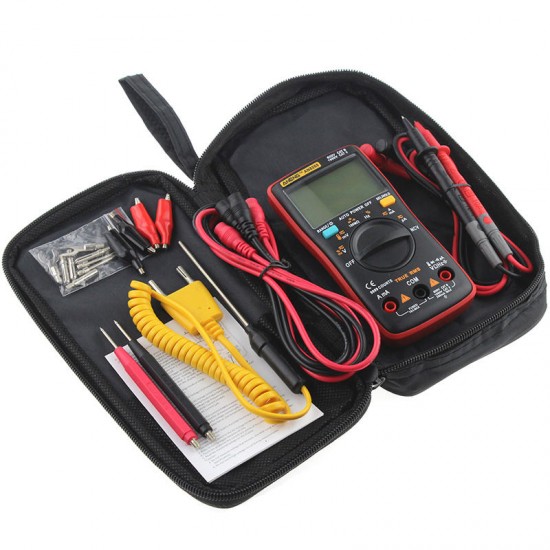 AN8009 True RMS NCV Digital Multimeter 9999 Counts Backlight AC DC Current Voltage Tester AN8009 True RMS NCV Digital Multimeter 9999 Counts Backlight AC DC Current Voltage Tester