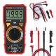 AN819A Digital Multimeter AC DC Current Voltage Capacitance Resistance Diode Tester Live Line Measurement + Crocodile Clip