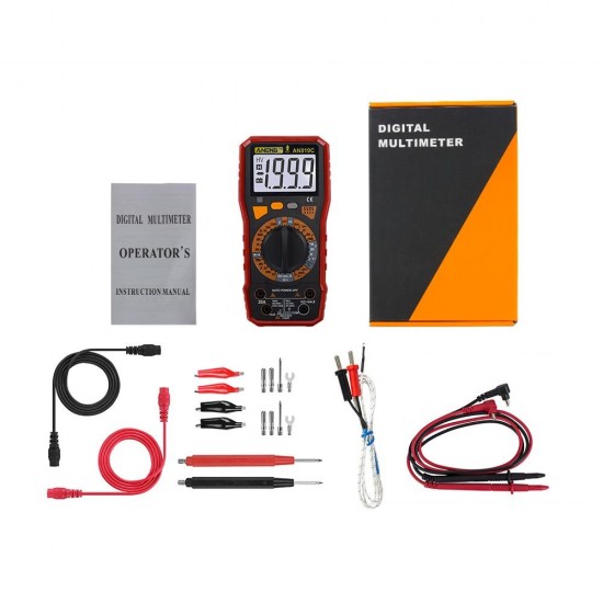 AN819C Digital Multimeter LCD AC/DC Ammeter Resistance Capacitance Tester AN819C Digital Multimeter LCD AC/DC Ammeter Resistance Capacitance Tester