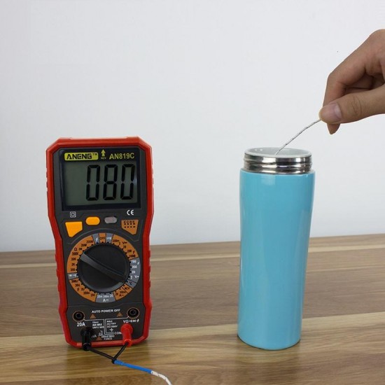 AN819C Digital Multimeter LCD AC/DC Ammeter Resistance Capacitance Tester AN819C Digital Multimeter LCD AC/DC Ammeter Resistance Capacitance Tester