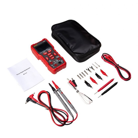 AN82 Digital Multimeter Professional 9999 Tester esr DIY Diode Capacitor NCV Testers True RMS Analog Meter Multimetro Accessories-High AN82 Digital Multimeter Professional 9999 Tester esr DIY Diode Capacitor NCV Testers True RMS Analog Meter Multimetro Accessories-High