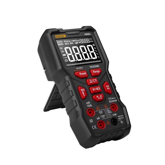 AN82 Digital Multimeter Professional 9999 Tester esr DIY Diode Capacitor NCV Testers True RMS Analog Meter Multimetro Accessories-Standard AN82 Digital Multimeter Professional 9999 Tester esr DIY Diode Capacitor NCV Testers True RMS Analog Meter Multimetro Accessories-Standard
