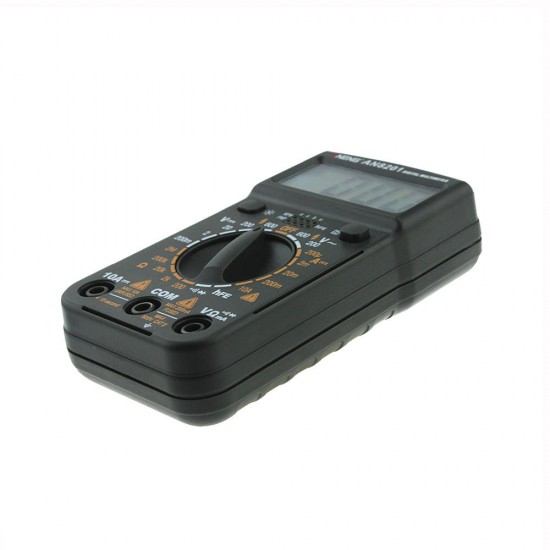 AN8201 Mini Digital Multimeter Backlight AC/DC Ammeter Voltmeter Ohm Tester 1999 Counts Pocket