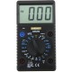 AN8206 Digital Multimeter Ampere Voltage Ohm Tester Buzzer Square Wave Output with Probes