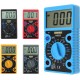 AN8206 Digital Multimeter Ampere Voltage Ohm Tester Buzzer Square Wave Output with Probes