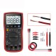 AN860B+ LCD 6000 Counts Digital Multimeter Backlight AC/DC Current Voltage Resistance Frequency Temperature Tester with Lead Set