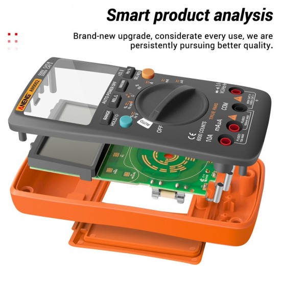 AN9002 Digital bluetooth True RMS Multimeter 6000 Counts Professional Auto Multimetro AC/DC Current Voltage Tester