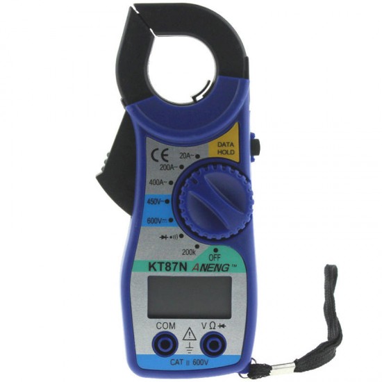 KT87N Digital Multimeter Clamp Meter Current Clamp Pincers AC/DC Current Voltage Tester KT87N Digital Multimeter Clamp Meter Current Clamp Pincers AC/DC Current Voltage Tester