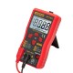 M118A Digital Mini Multimeter Tester Auto Multimeter True Rms Transistor Meter with NCV Data Hold 6000 Counts Flashlight