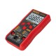 M118A Digital Mini Multimeter Tester Auto Multimeter True Rms Transistor Meter with NCV Data Hold 6000 Counts Flashlight