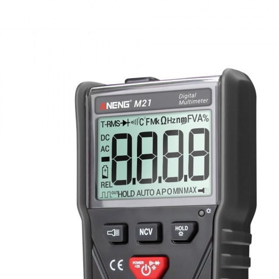 M21 Digital Multimeter 6000 Counts Backlight AC / DC Ammeter Voltmeter Ohm Portable Meter M21 Digital Multimeter 6000 Counts Backlight AC / DC Ammeter Voltmeter Ohm Portable Meter
