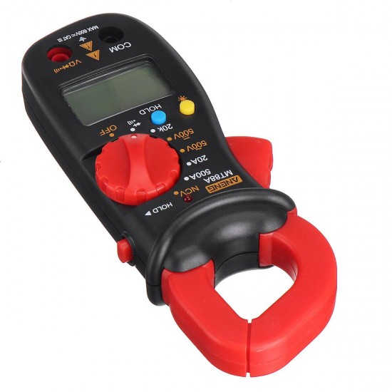 MT88A Digital Clamp Meter Multimeter DC/AC Voltage AC Current Tester Frequency Capacitance NCV Tester Measuring Tool MT88A Digital Clamp Meter Multimeter DC/AC Voltage AC Current Tester Frequency Capacitance NCV Tester Measuring Tool