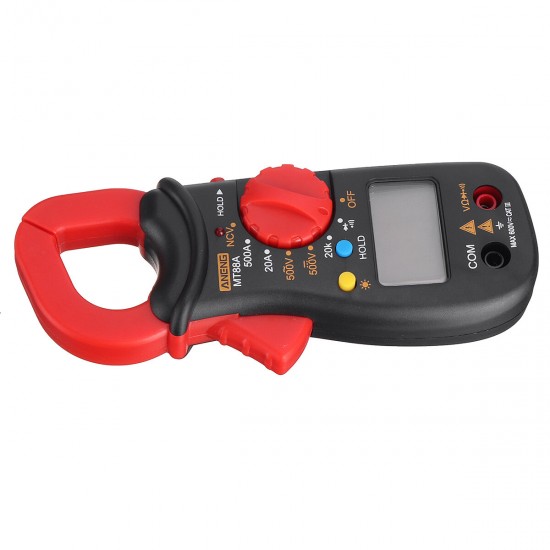 MT88A Digital Clamp Meter Multimeter DC/AC Voltage AC Current Tester Frequency Capacitance NCV Tester Measuring Tool MT88A Digital Clamp Meter Multimeter DC/AC Voltage AC Current Tester Frequency Capacitance NCV Tester Measuring Tool