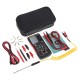Q1 9999 Counts True RMS Digital Multimeter AC DC Voltage Current Resistance Capacitance Temperature Tester Auto/Manual Raging with Analog Bar Graph Q1 9999 Counts True RMS Digital Multimeter AC DC Voltage Current Resistance Capacitance Temperature Tester Auto/Manual Raging with Analog Bar Graph