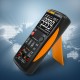 Q1 9999 Counts True RMS Digital Multimeter AC DC Voltage Current Tester Orange Yellow Q1 9999 Counts True RMS Digital Multimeter AC DC Voltage Current Tester Orange Yellow