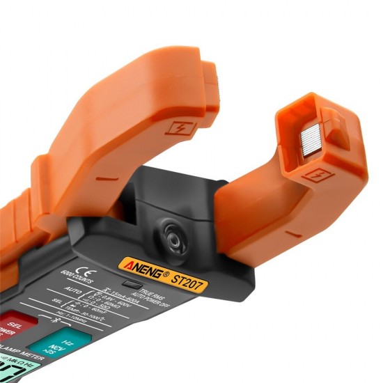 ST207 Digital bluetooth Multimeter Clamp Meter 6000 Counts True RMS DC/AC Voltage Tester AC Current Hz Capacitance Ohm ST207 Digital bluetooth Multimeter Clamp Meter 6000 Counts True RMS DC/AC Voltage Tester AC Current Hz Capacitance Ohm