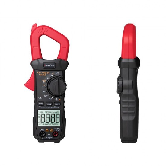ST209 Digital Multimeter Clamp Meter 6000 Counts True RMS Amp DC/AC Current Clamp Tester Meters Voltmeter 400V Auto Range ST209 Digital Multimeter Clamp Meter 6000 Counts True RMS Amp DC/AC Current Clamp Tester Meters Voltmeter 400V Auto Range