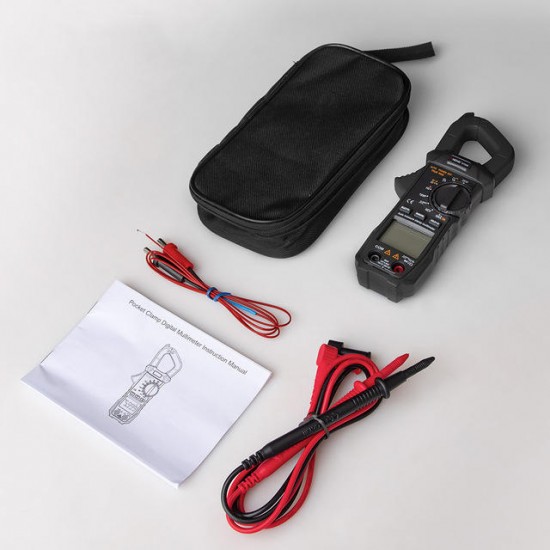 ST209 Digital Multimeter Clamp Meter 6000 Counts True RMS Amp DC/AC Current Clamp Tester Meters Voltmeter 400V Auto Range ST209 Digital Multimeter Clamp Meter 6000 Counts True RMS Amp DC/AC Current Clamp Tester Meters Voltmeter 400V Auto Range