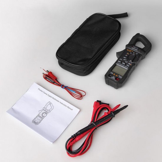 ST209 Digital Multimeter Clamp Meter 6000 Counts True RMS Amp DC/AC Current Clamp Tester Meters Voltmeter 400V Auto Range