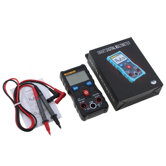 V01A Digital True RMS Multimeter Tester Autoranging Automotriz Multimeter With NCV Data Hold LCD Backlight+Flashlight V01A Digital True RMS Multimeter Tester Autoranging Automotriz Multimeter With NCV Data Hold LCD Backlight+Flashlight