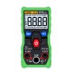 V01A Digital True RMS Multimeter Tester Autoranging Automotriz Multimeter With NCV Data Hold LCD Backlight+Flashlight Green Color V01A Digital True RMS Multimeter Tester Autoranging Automotriz Multimeter With NCV Data Hold LCD Backlight+Flashlight Green Color