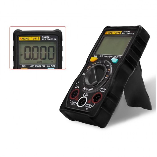 V01B True RMS Auto-ranging Digital Multimeter with 4000 Counts LCD Display AC/DC V/A Resistanc