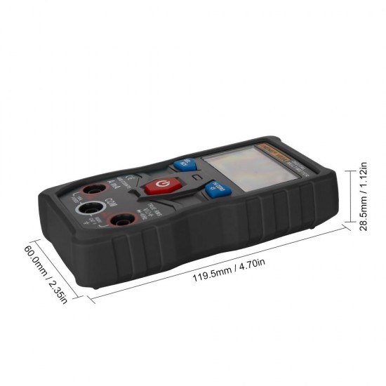 V03A Automatic Intelligent Gear Recognition Electrician NCV Pocket True RMS Digital Multimeter 4000 Counts Resistance Frequency Buzzer NCV Diode Measurement V03A Automatic Intelligent Gear Recognition Electrician NCV Pocket True RMS Digital Multimeter 4000 Counts Resistance Frequency Buzzer NCV Diode Measurement