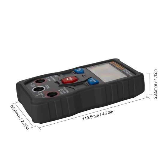 V04A Automatic Intelligent Gear Recognition Electrician NCV Pocket True RMS Digital Multimeter 4000 Counts NVC Test Temperature Measurement V04A Automatic Intelligent Gear Recognition Electrician NCV Pocket True RMS Digital Multimeter 4000 Counts NVC Test Temperature Measurement