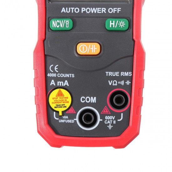 Auto Range Digital Multimeter Set NCV Ohmmeter Ac/dc Voltage Resistance