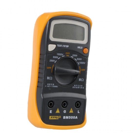 BM500A 1000V 1999M Insulation Resistance Megohmmeter Multimeter BM500A 1000V 1999M Insulation Resistance Megohmmeter Multimeter