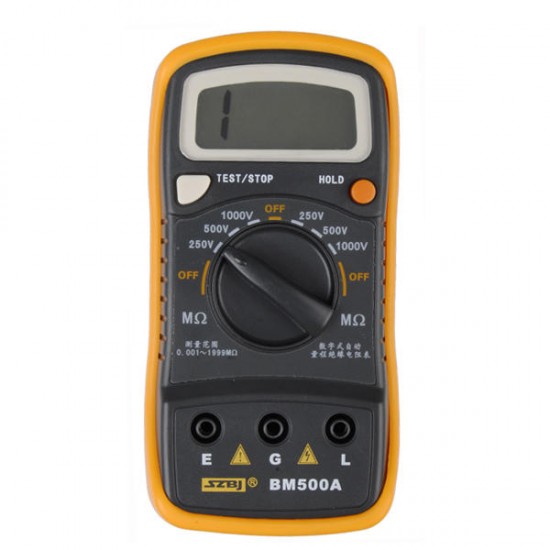 BM500A 1000V 1999M Insulation Resistance Megohmmeter Multimeter BM500A 1000V 1999M Insulation Resistance Megohmmeter Multimeter