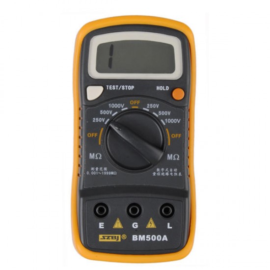 BM500A 1000V 1999M Insulation Resistance Megohmmeter Multimeter