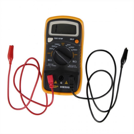 BM500A 1000V 1999M Insulation Resistance Megohmmeter Multimeter BM500A 1000V 1999M Insulation Resistance Megohmmeter Multimeter
