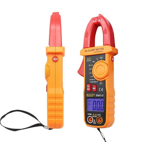 BM818 BM819 Digital Multimeter Ammeter ACV/DCV ACA Auto Range Measurement of Large Capacitance NCV Digital Clamp Meter