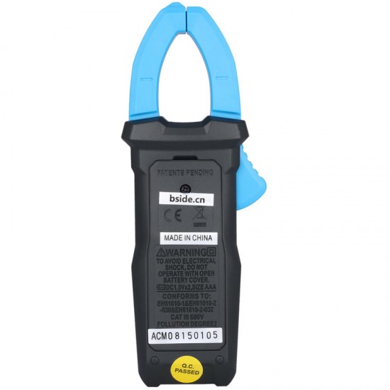 ACM24 Smart Digital Mini 6000 Counts NCV Auto Range AC Clamp Meter Electronic Tester Meter