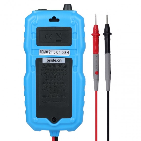 ADM04 Mini Digital Auto Range Non-Contact Multimeter Voltage Current Meter Diode Tester