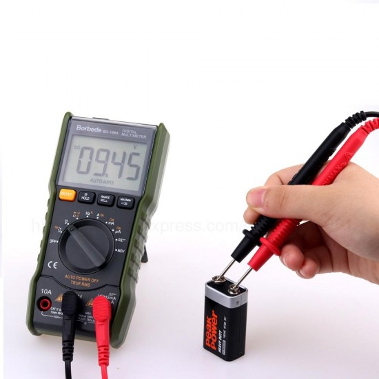 168A Digital Multimeter 6000 Count DC AC Capacitance Resistance Square-wave Output Mini Tester 168A Digital Multimeter 6000 Count DC AC Capacitance Resistance Square-wave Output Mini Tester