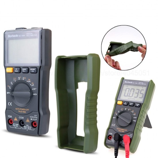168A Digital Multimeter 6000 Count DC AC Capacitance Resistance Square-wave Output Mini Tester 168A Digital Multimeter 6000 Count DC AC Capacitance Resistance Square-wave Output Mini Tester