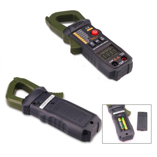 Digital Clamp Meter Multimeter Automatic Identification 6000 Counts DC AC Resistance Capacitance Diode NCV Tester Mini Digital Clamp Meter Multimeter Automatic Identification 6000 Counts DC AC Resistance Capacitance Diode NCV Tester Mini