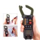 Digital Clamp Meter Multimeter Automatic Identification 6000 Counts DC AC Resistance Capacitance Diode NCV Tester Mini Digital Clamp Meter Multimeter Automatic Identification 6000 Counts DC AC Resistance Capacitance Diode NCV Tester Mini
