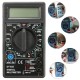 DT832 Digital LCD Multimeter Ohm Voltage Ampere Meter Buzzer Function with Test Probe DT832 Digital LCD Multimeter Ohm Voltage Ampere Meter Buzzer Function with Test Probe
