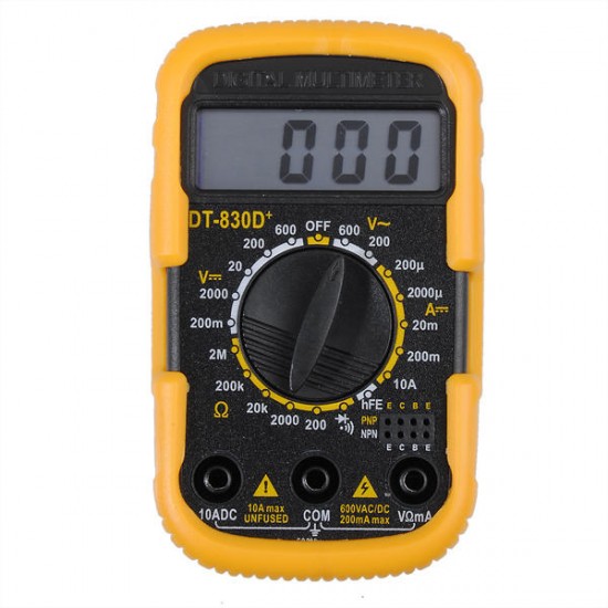 DT 830D+ Portable 2Inch Mini Digital Multimeter With Battery DT 830D+ Portable 2Inch Mini Digital Multimeter With Battery