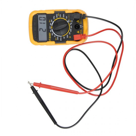 DT 830D+ Portable 2Inch Mini Digital Multimeter With Battery