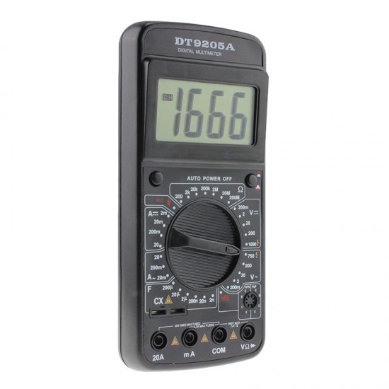 DT-9205A Digital AC DC LCD Professional Electric Handheld Tester Multimeter DT-9205A Digital AC DC LCD Professional Electric Handheld Tester Multimeter