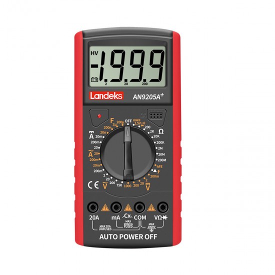 DT9205A+ Digital Multimeter Non-touch DC/AC Professional Multifunctional Automatic Electrician Tester DT9205A+ Digital Multimeter Non-touch DC/AC Professional Multifunctional Automatic Electrician Tester