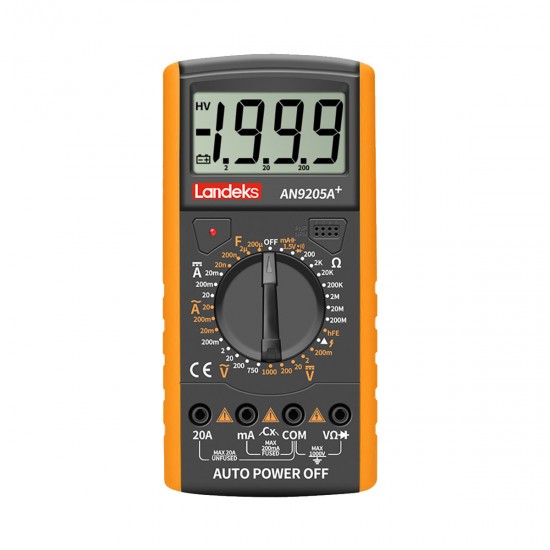 DT9205A+ Digital Multimeter Non-touch DC/AC Professional Multifunctional Automatic Electrician Tester
