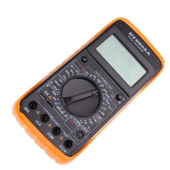 DT9205A Handheld Lcd Display Digital Multi Meters DMM with AC/DC Amp Volt Resistance Capacitance Test