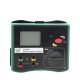 DY4200 Digital Earth Ground Resistance Tester Measurement Megohmmeter 0-2000 Ohm with LCD Backlight Higher Accuracy Meter